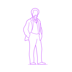 Pop Culture Authors Mark Twain Stencil Svg Vector, Free Vectors File